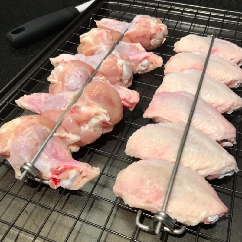 1+1 GRATIS | ClampingWing™ - Klemvleugels voor het grillen van kippenvleugels [Letzter Tag Rabatt]