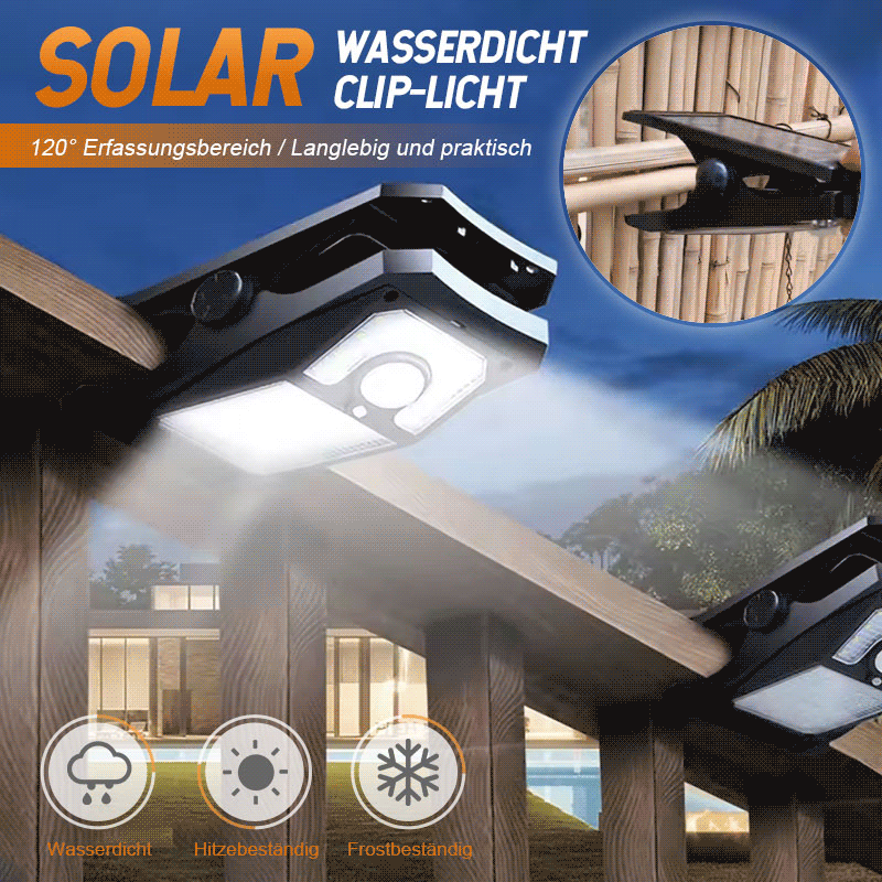 50% Rabatt | LumiSol™ |  Wasserdichte Solarlampe für jede Umgebung