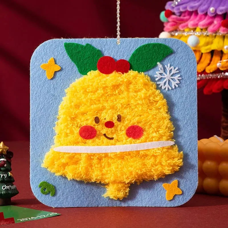 FestiStitch™ | DIY Weihnachtsstickerei-Set — Bastelspaß mit Kindern & Freunden