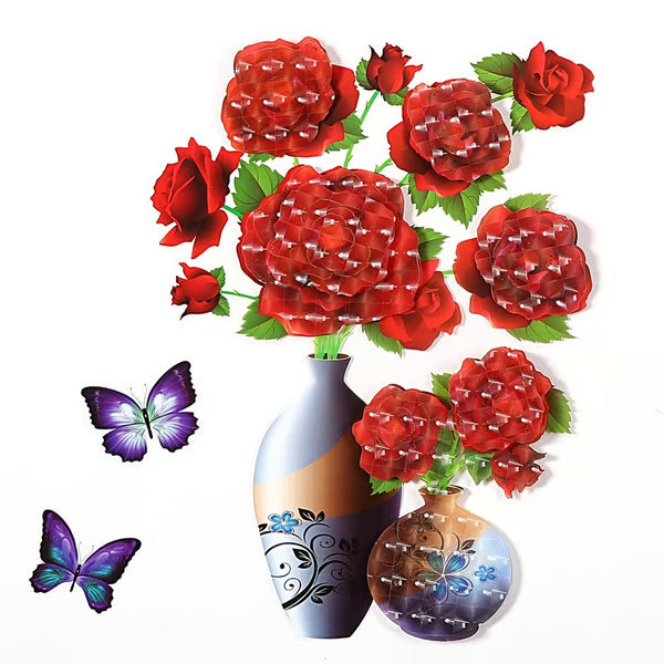 1+2 GRATIS | DecoBloom™ | 3D Vasen-Sticker