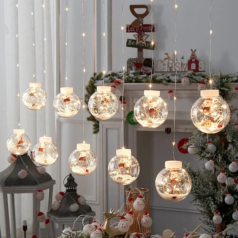 TwinkleSphere™ | Verhüllen Sie Ihr Zuhause mit warmer festlicher Magie