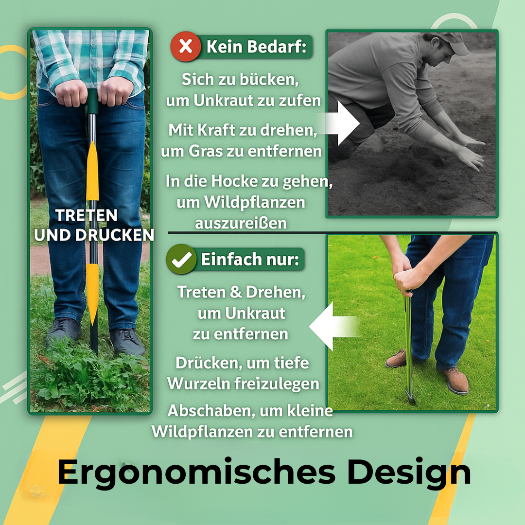 RootVanish™ | Stehende Pflanze Wurzelentferner