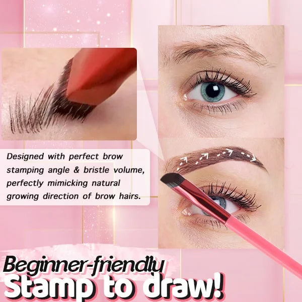 1+1 Gratis | EZ-Brow™ - Augenbrauen-Set mit Microblading-Effekt