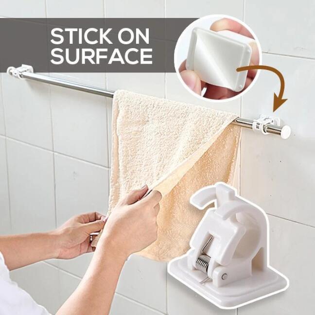 3+3 Gratis | EZ Curtain™ | Verstellbare Vorhanghalter | Kein Bohren mehr!