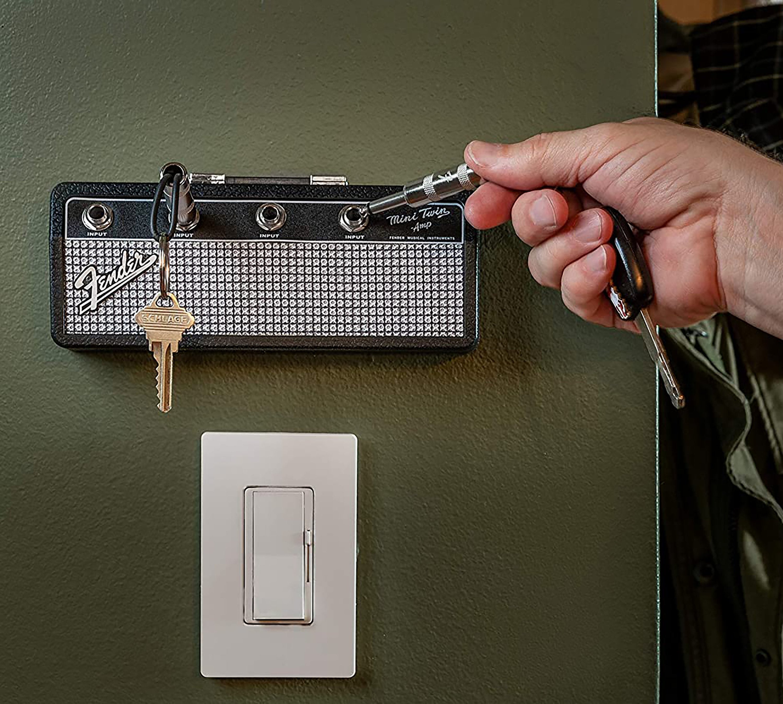 Keyamp™ | Musikalischer Jack Rack Schlüsselhalter