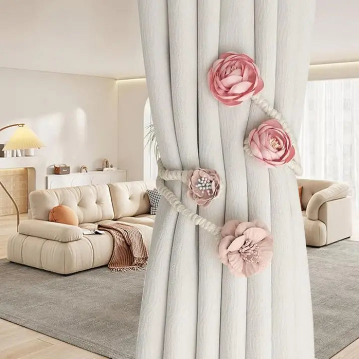 1+1 GRATIS | CurtainHold™ | Mühelose und praktische Gardinensteuerung