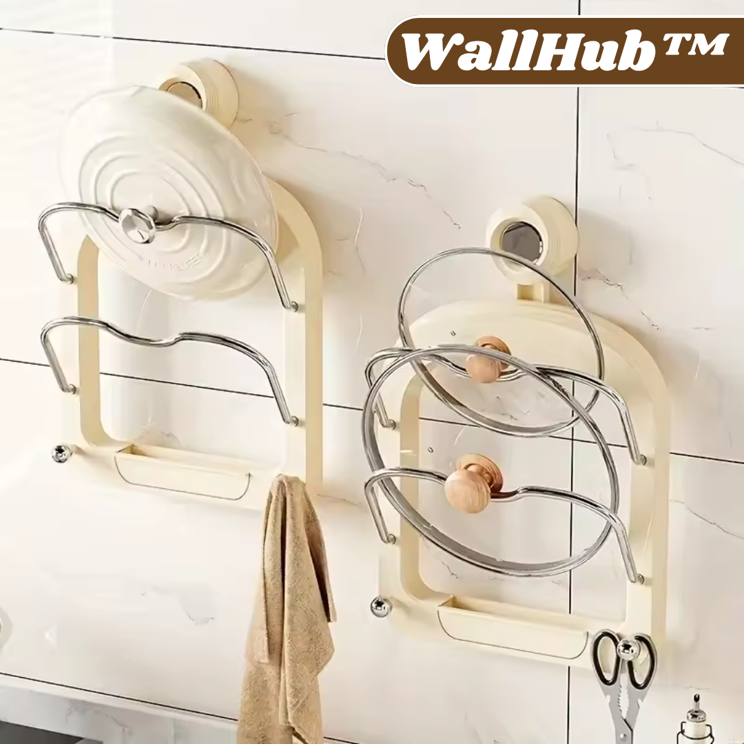 WallHub™ | Mehrzweck-Küchen-Deckelhalter
