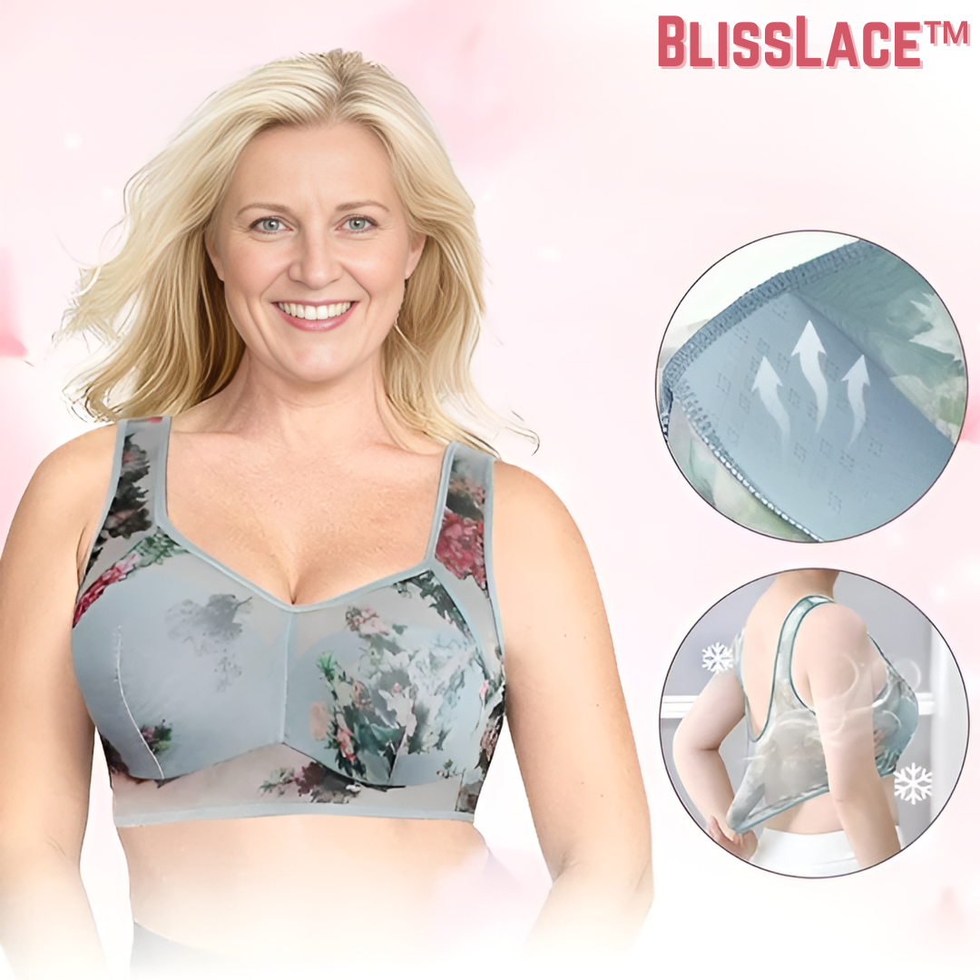 2+1 GRATIS | BlissLace™ | Bequemer Spitzen-BH