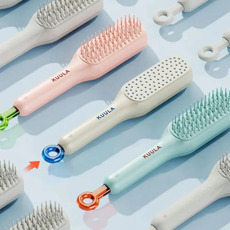 50% Rabatt | GlowComb™ | Selbstreinigender Anti-Statischer Massagekamm