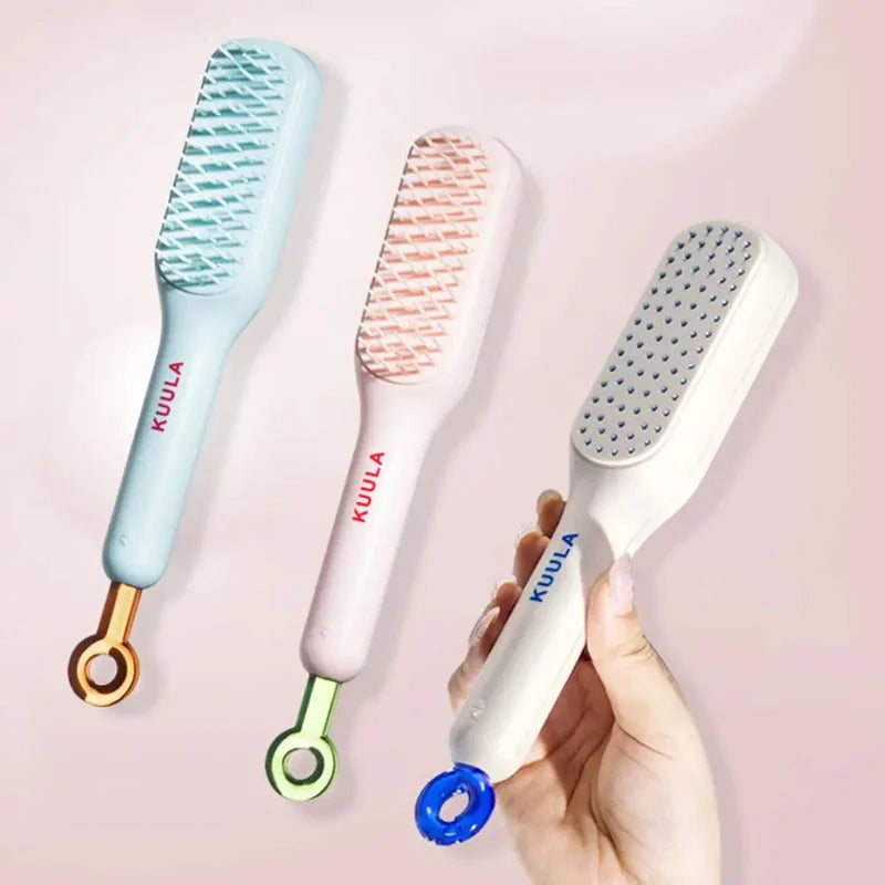 50% Rabatt | GlowComb™ | Selbstreinigender Anti-Statischer Massagekamm