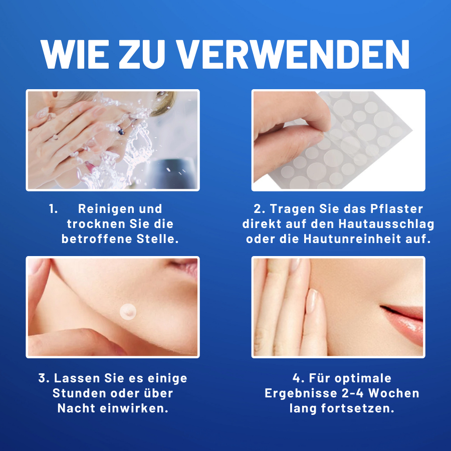 50 % Rabatt | PatchAway™ | Hautflapjes schmerzfrei und mühelos entfernen