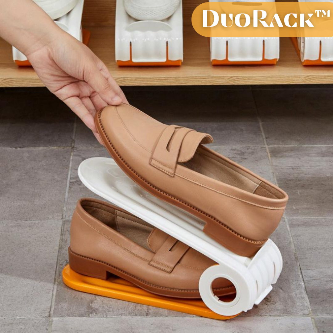 DuoRack™ | Doppellagiges Schuhregal
