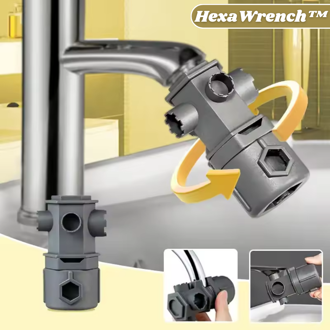 HexaWrench™ | 16-in-1 Wasserhahn-Fixer