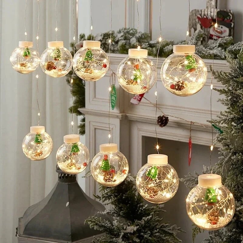 TwinkleSphere™ | Verhüllen Sie Ihr Zuhause mit warmer festlicher Magie