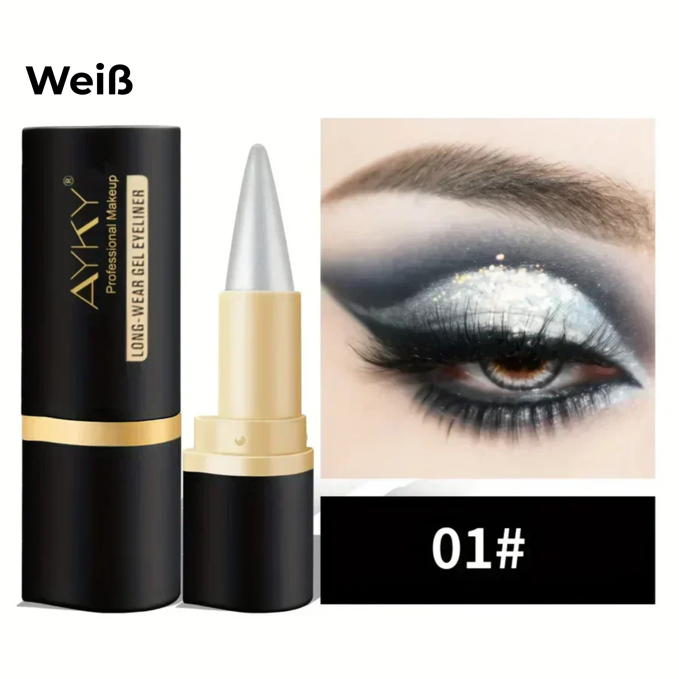 (1+1 GRATIS) | EyeGlow™ - Wischfester Glamour den ganzen Tag