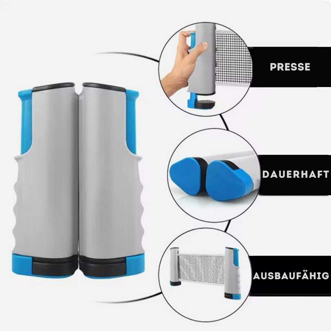 50% Rabatt | TableFlex™ | Tischtennis-Spaß für Zuhause im Handumdrehen