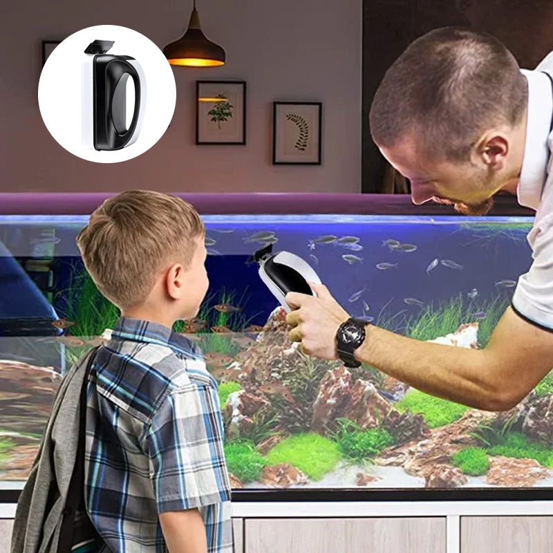 1+1 GRATIS | AquaSweep™ | Magnetischer Aquarienabstreifer