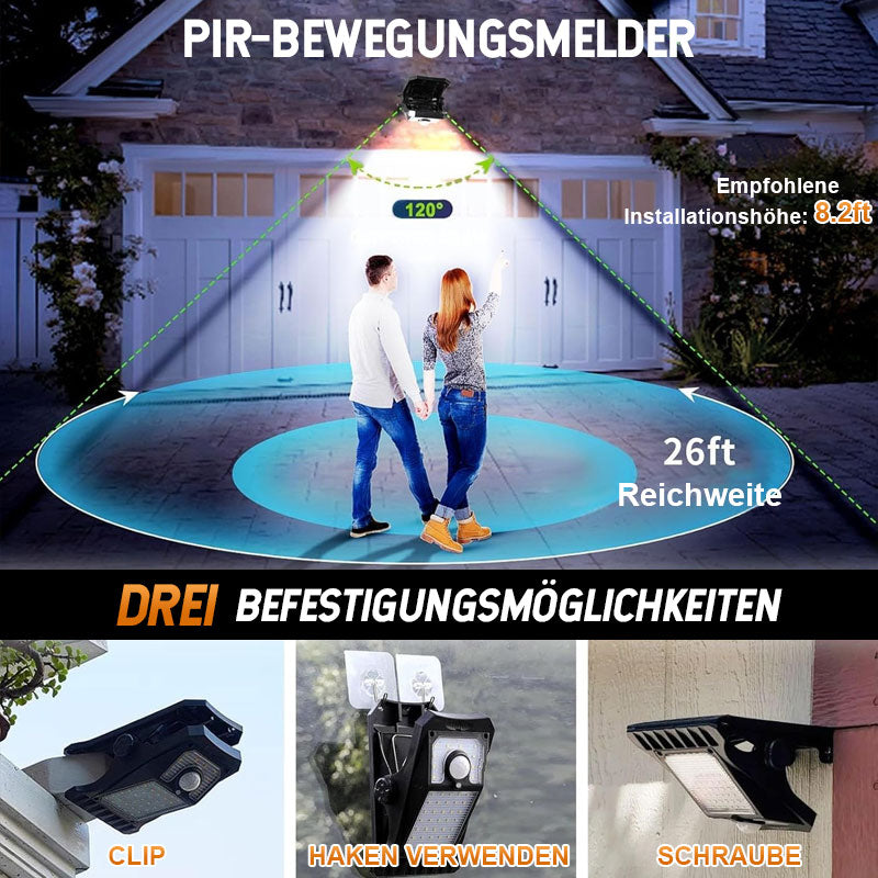50% Rabatt | LumiSol™ |  Wasserdichte Solarlampe für jede Umgebung