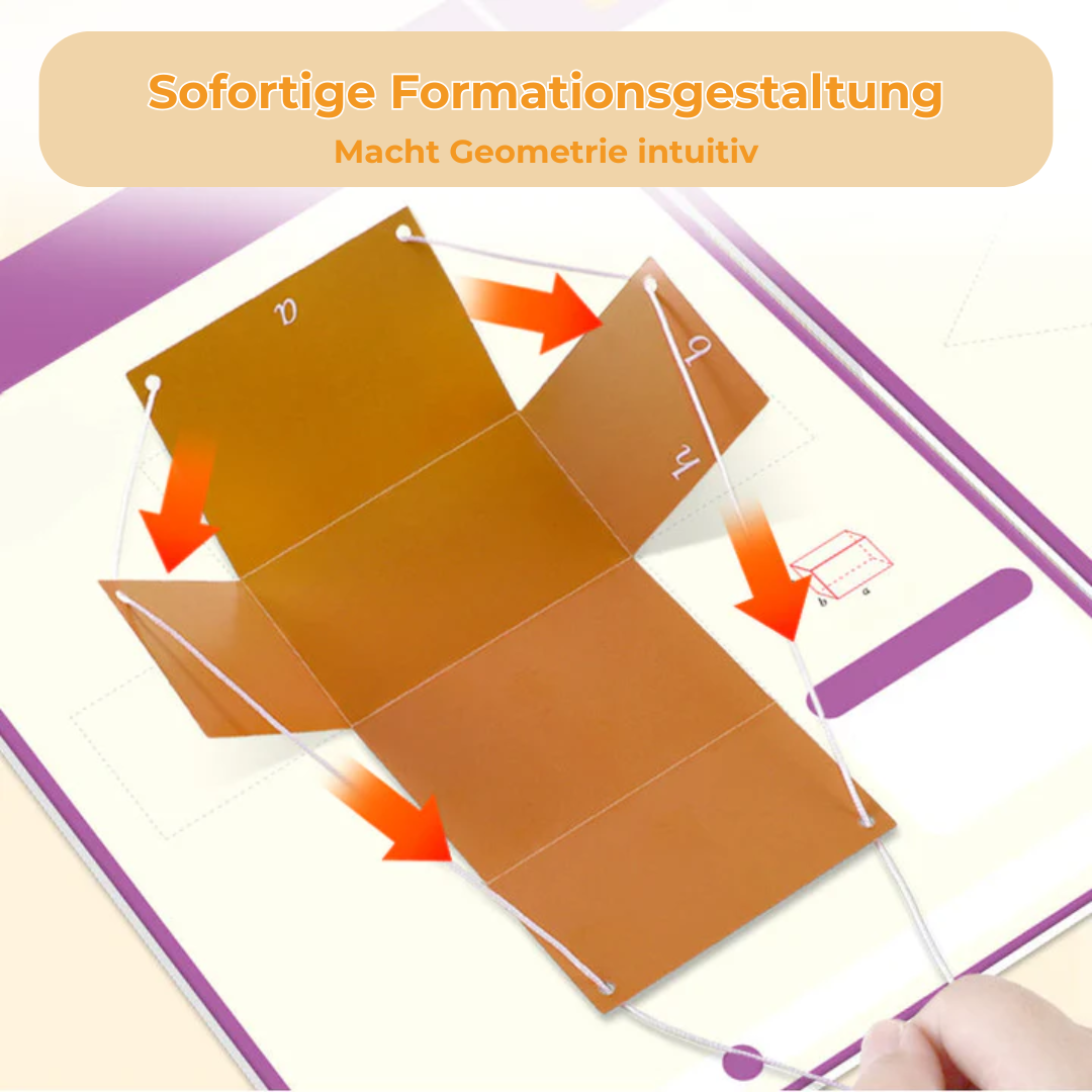GeoPlay™ | Lernbuch für 3D-Geometrie mit Zugseilen