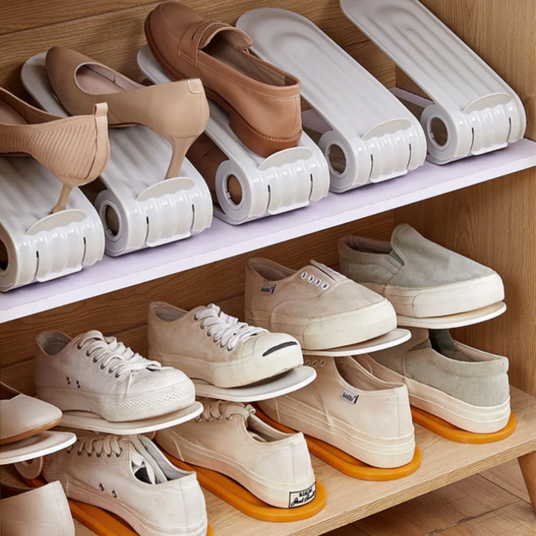 DuoRack™ | Doppellagiges Schuhregal