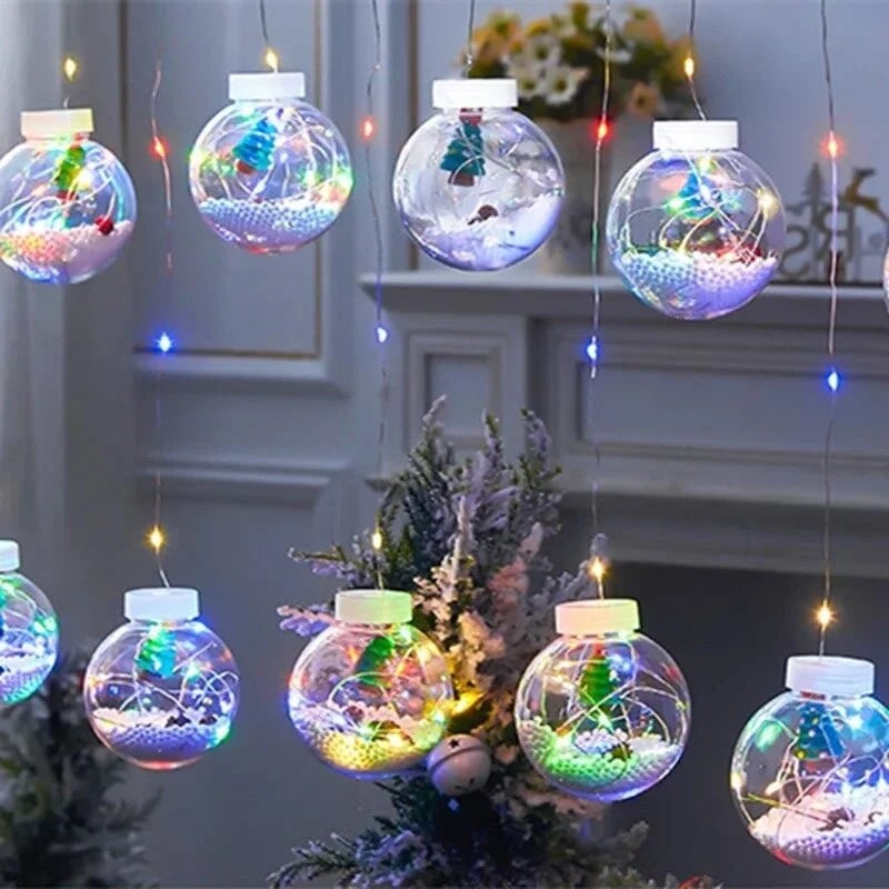 TwinkleSphere™ | Verhüllen Sie Ihr Zuhause mit warmer festlicher Magie