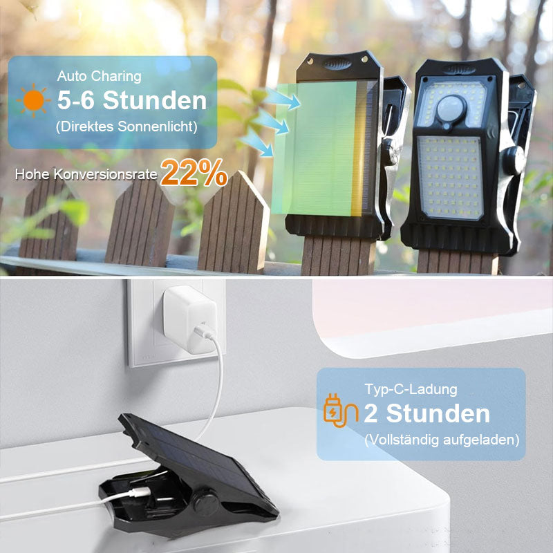 50% Rabatt | LumiSol™ |  Wasserdichte Solarlampe für jede Umgebung