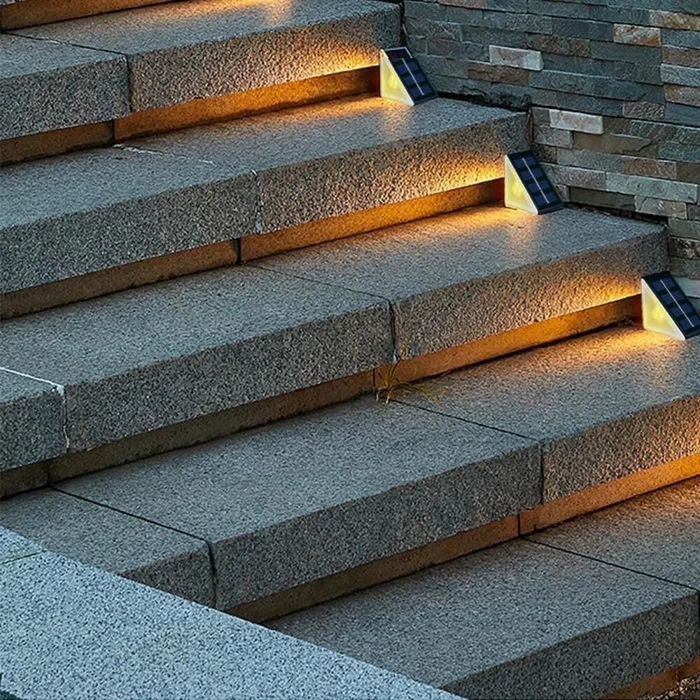 1+1 GRATIS | GlowSteps™ | Erhellt eure Nächte mit diesen Treppenlichtern für den Außenbereich!