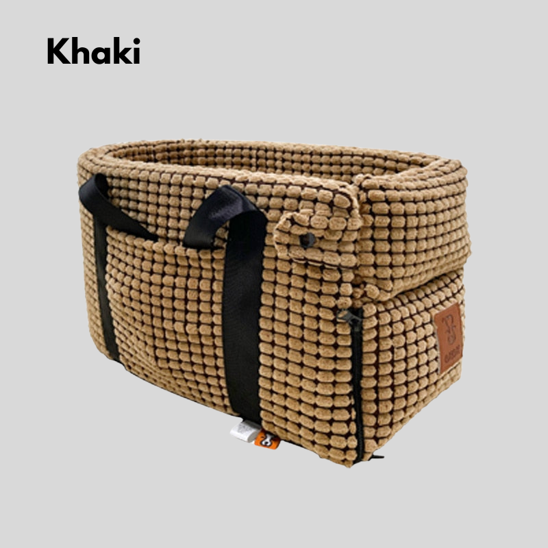 50% RABATT | PawPort™ | Haustier-Autositz – Auto-Hundesitz für kleine Hunde & Katzen | Stabiler 4-Seiten-Schutz, Reißverschluss-Einstieg & Sicherheitsleine