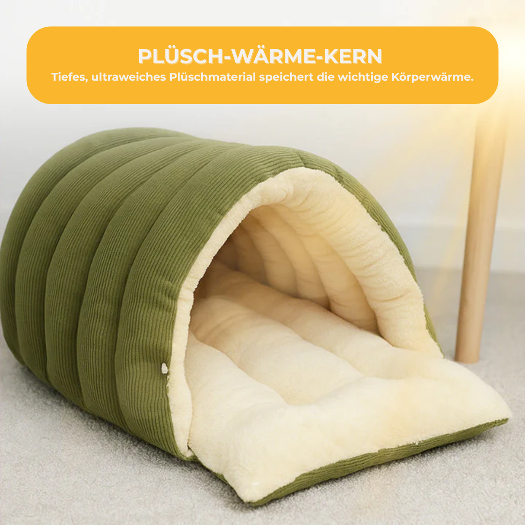 50% RABATT | Felltraum™| Kuschelige Haustierhöhle Deluxe