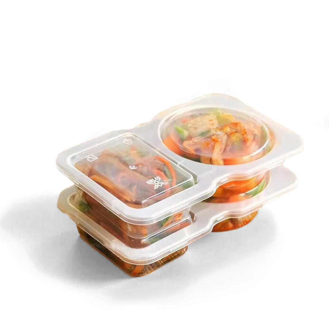 5+10 Gratis | DuoFresh | Wiederverwendbare Snackbehälter