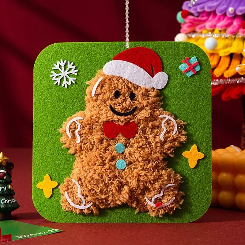 FestiStitch™ | DIY Weihnachtsstickerei-Set — Bastelspaß mit Kindern & Freunden