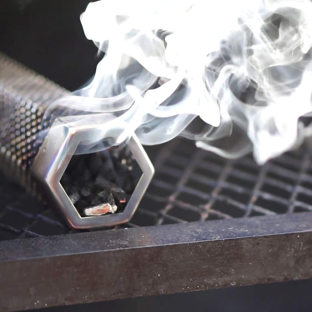 SmokeHex™ | Räucherrohr aus Edelstahl für alle Grilltypen