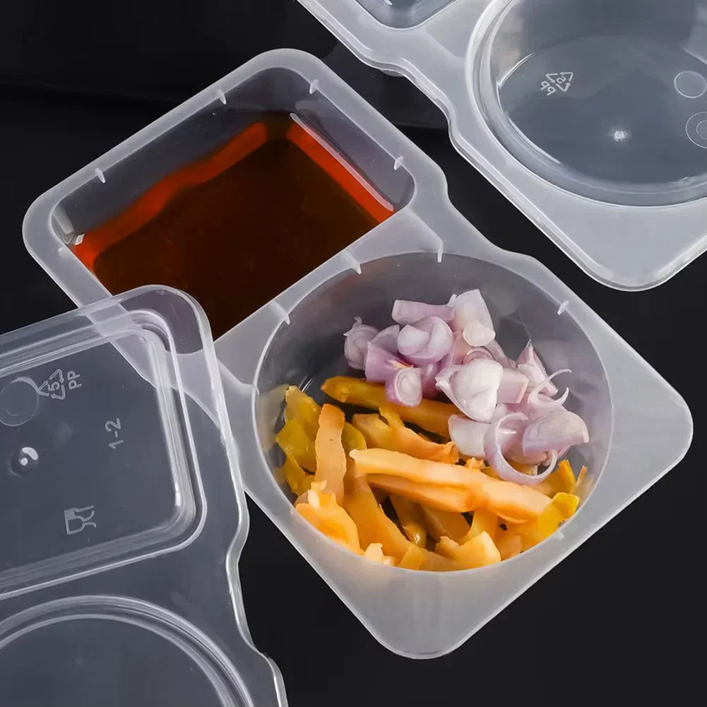 5+10 Gratis | DuoFresh | Wiederverwendbare Snackbehälter