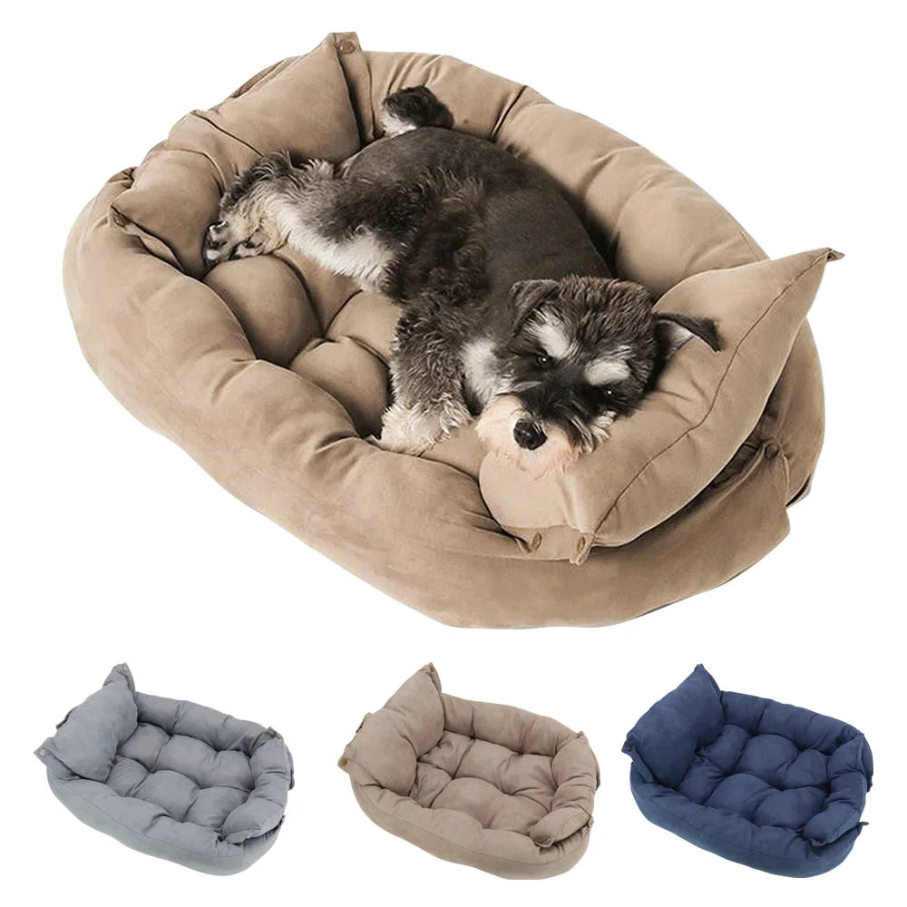 WarmDog™ | 3-in-1 Bett – Gemütlicher Komfort und Glück für Ihr Haustier!