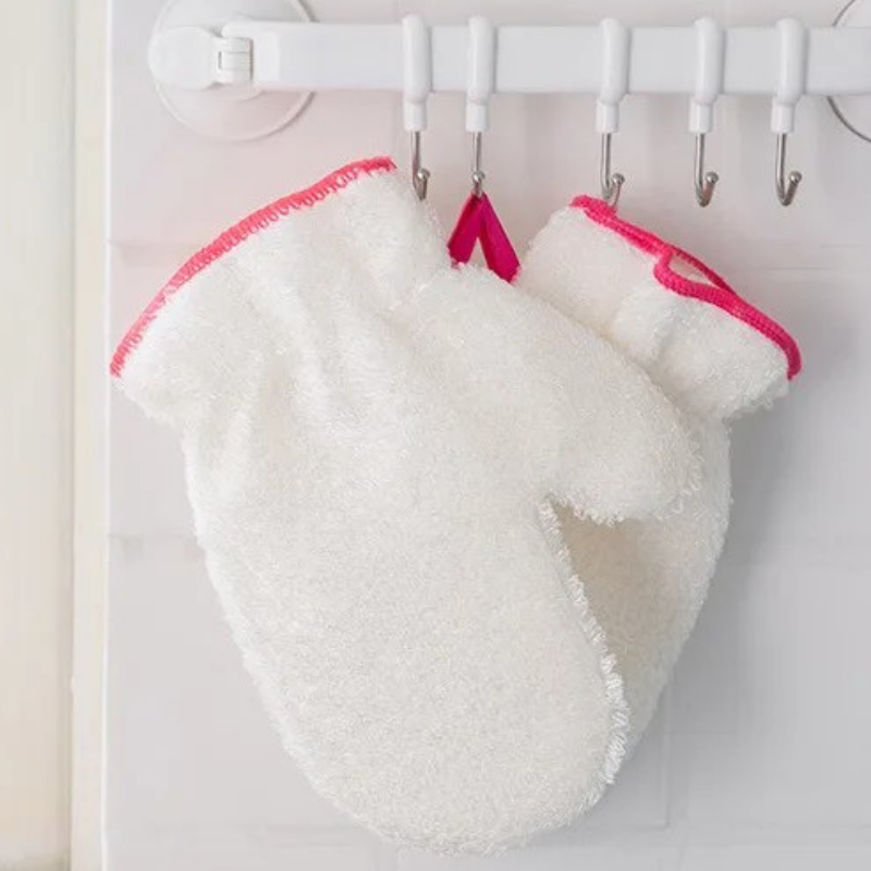 1+1 Gratis | EcoScrub™ | Geschirrspülhandschuh aus Bambusfaser