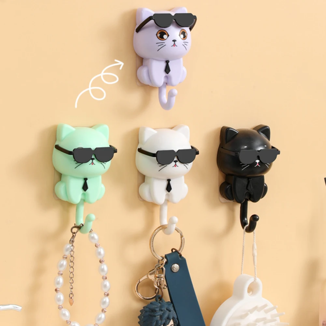 1+1 Gratis | KittyKey™ | Schlüsselhaken für Katzen