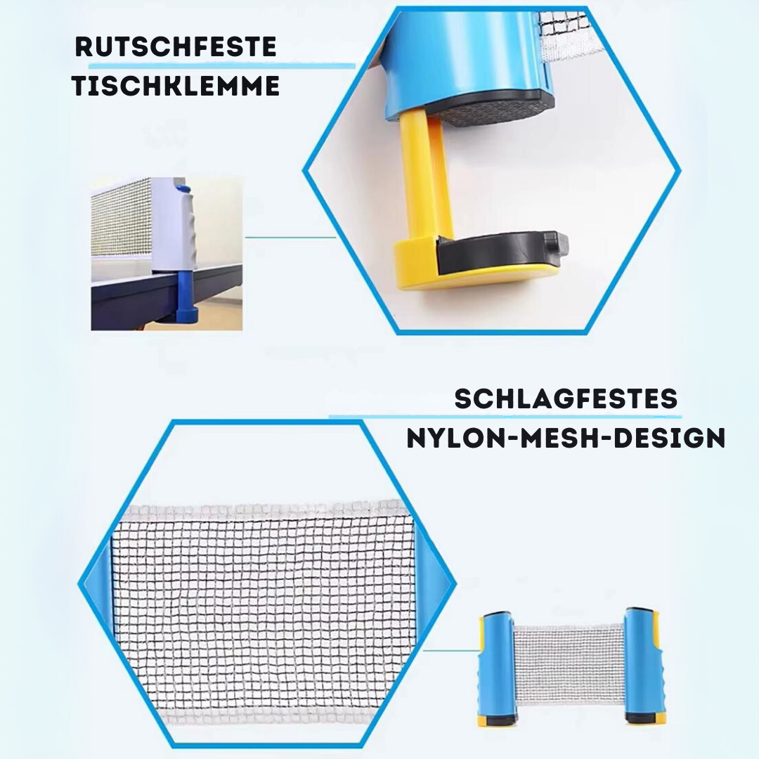 50% Rabatt | TableFlex™ | Tischtennis-Spaß für Zuhause im Handumdrehen