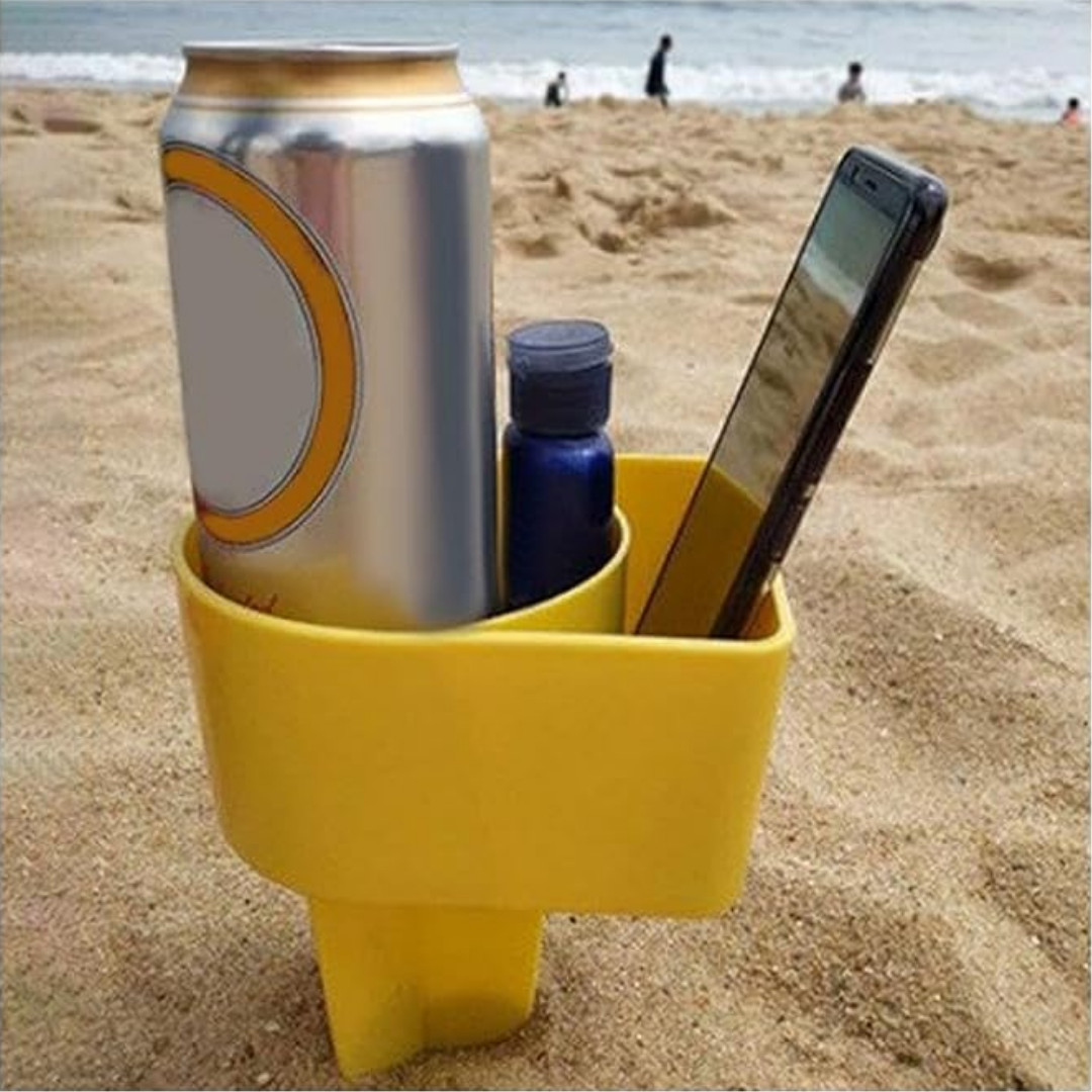 1+1 Gratis | SandMate™ | Becherhalter für Strandsand