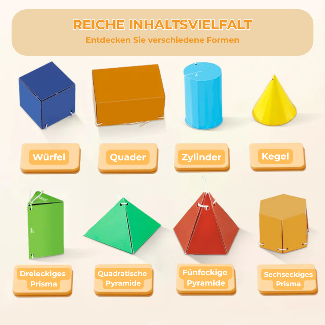 GeoPlay™ | Lernbuch für 3D-Geometrie mit Zugseilen