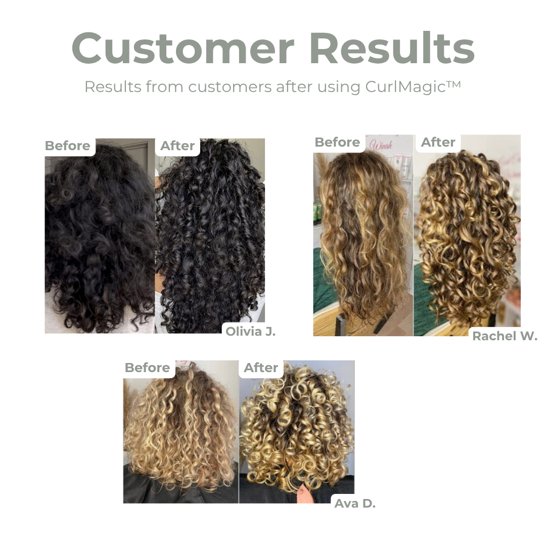 VivaCurl™ | Sofortiges Verwandeln von Frizz in atemberaubende, seidige Locken, die den ganzen Tag halten