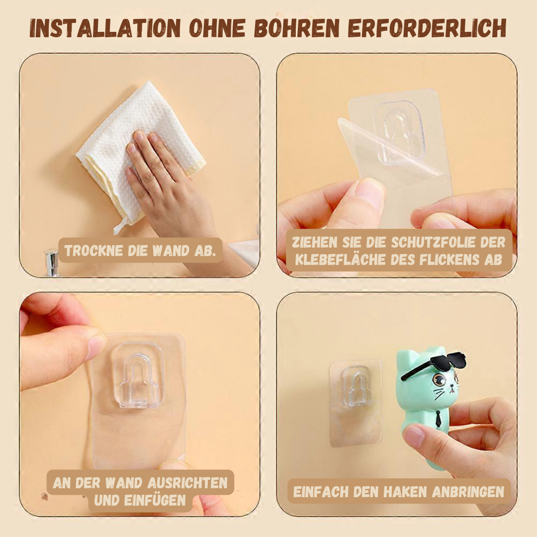1+1 Gratis | KittyKey™ | Schlüsselhaken für Katzen