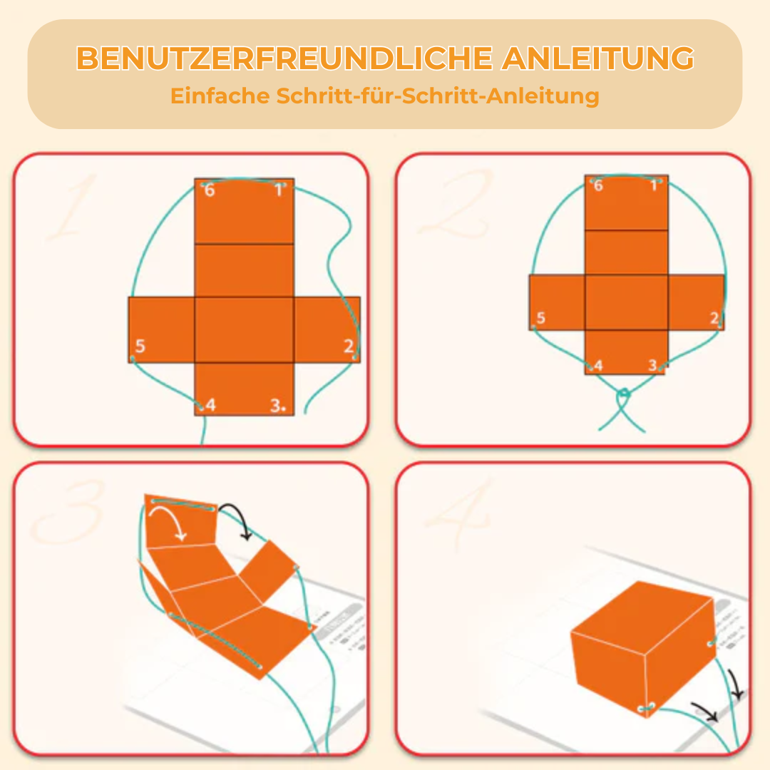 GeoPlay™ | Lernbuch für 3D-Geometrie mit Zugseilen