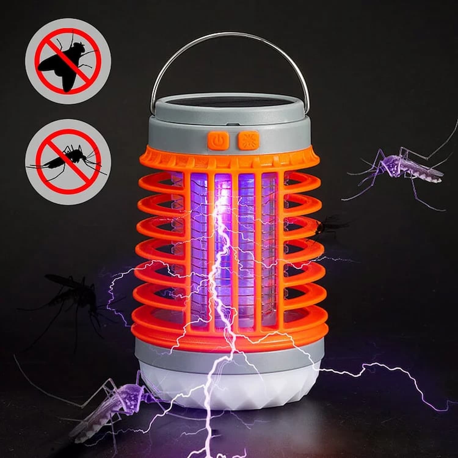 () - MosqKil - Solar Camping Mosquito Killer Lamp - Nie wieder Mücken und Käfer!