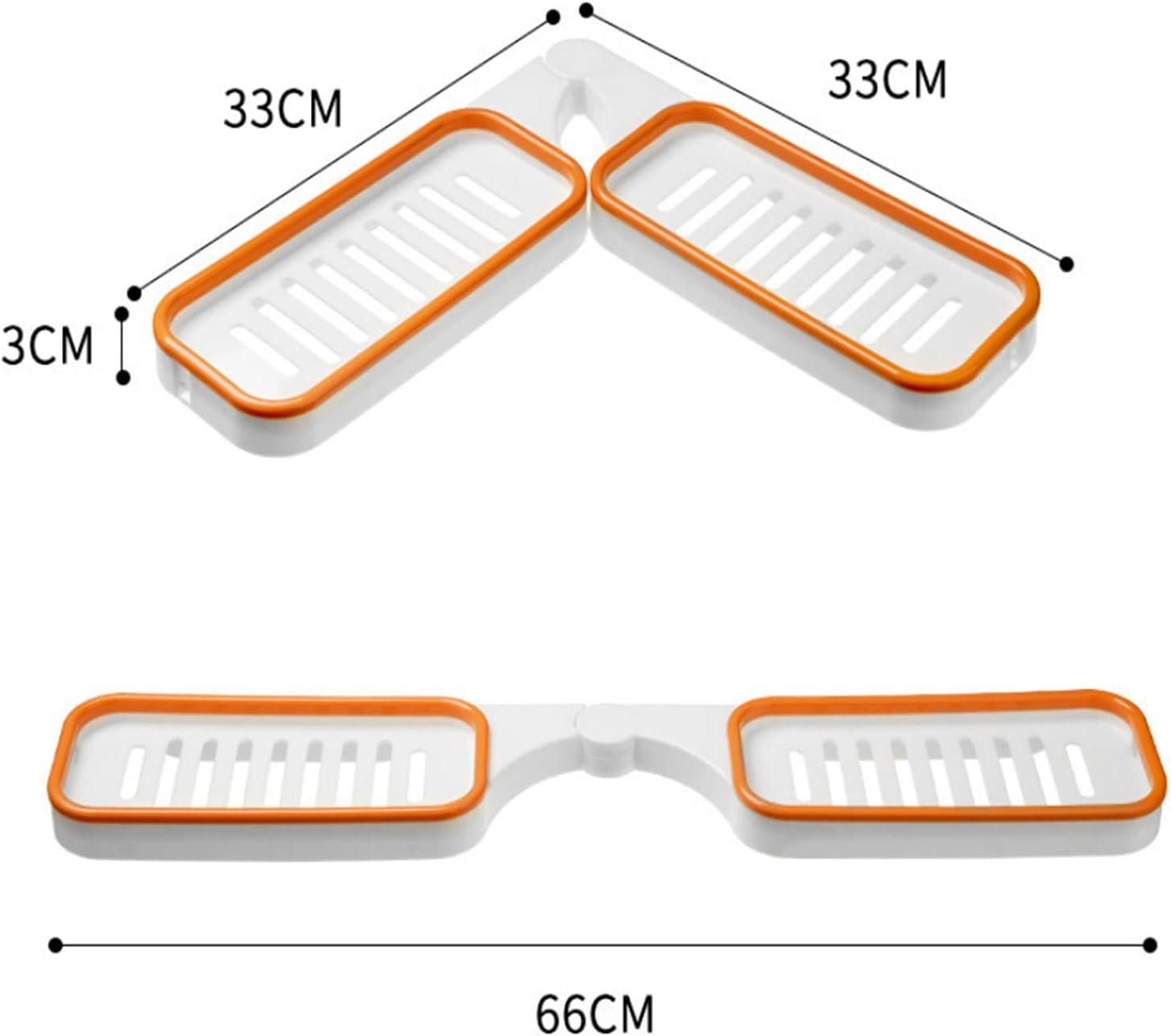 1+1 Gratis | Rotating Rack™ | Selbstklebendes Badregal
