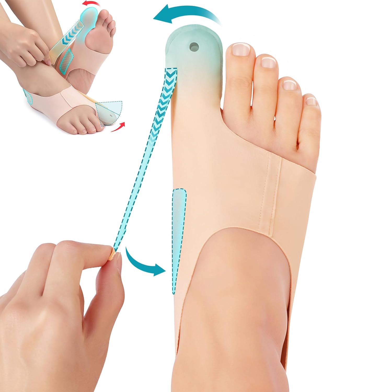 1+1 Gratis | Hallux Valgus™ | Ihre komfortable Lösung für schmerzfreie Füße!