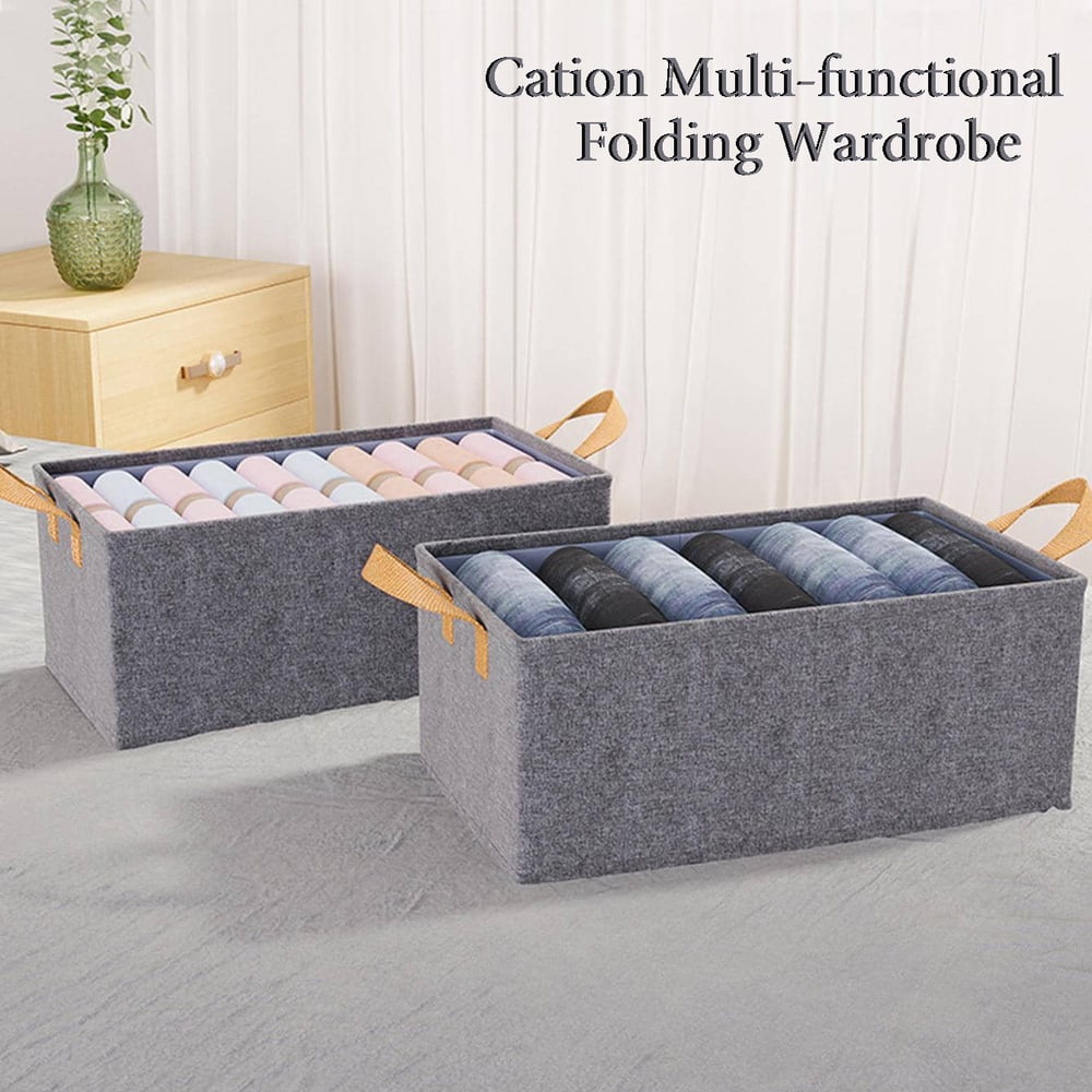 1+1 GRATIS | FoldBox™ | Falt-Kleiderschrank mit hoher Tragkraft – Atmungsaktiv & feuchtigkeitsfest