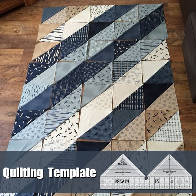 QuiltPro™ | 90-Grad-Doppelstreifen-Nestgröße