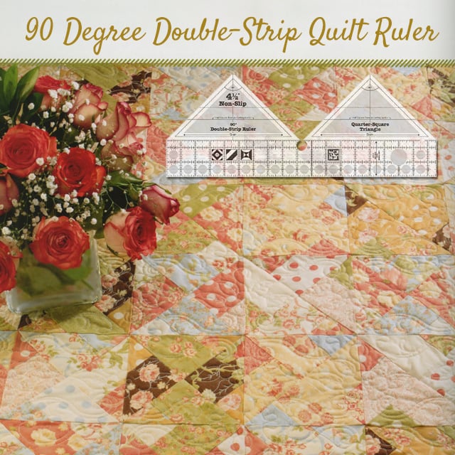 QuiltPro™ | 90-Grad-Doppelstreifen-Nestgröße