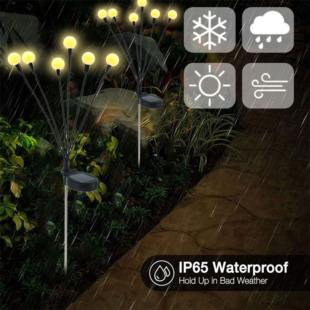 1+1 Gratis | Solar Firefly™ | Magische Gartenbeleuchtung