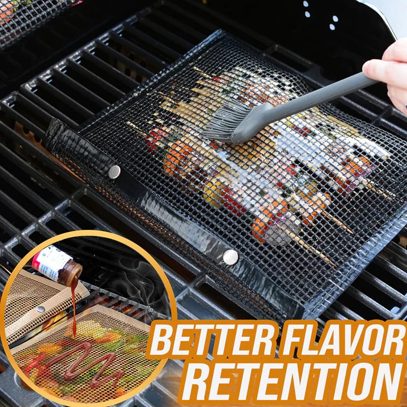 1+1 GRATIS | EasyBBQ™ - Wiederverwendbare BBQ-Mesh-Grilltaschen